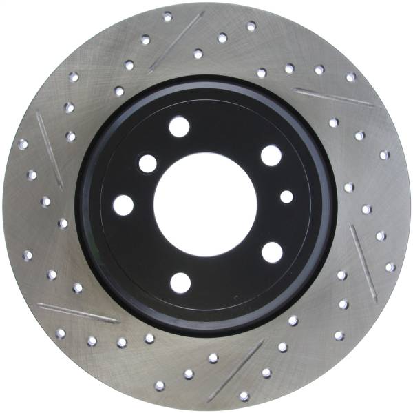 Stoptech - StopTech Sport Drilled/Slotted Brake Rotor; Rear Right