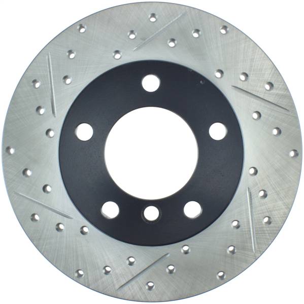 Stoptech - StopTech Sport Drilled/Slotted Brake Rotor; Front Right