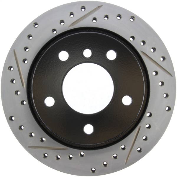 Stoptech - StopTech Sport Drilled/Slotted Brake Rotor; Rear Right