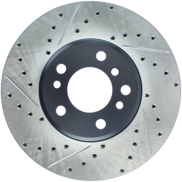 Stoptech - StopTech Sport Drilled/Slotted Brake Rotor; Front Right