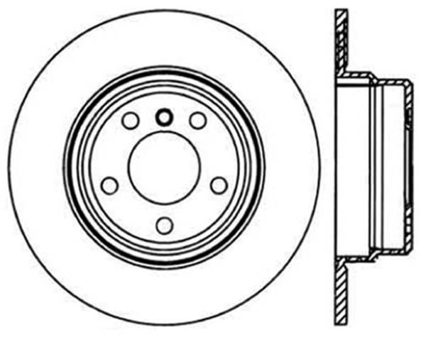 Stoptech - StopTech Sport Cryo Drilled/Slotted Brake Rotor; Rear Left