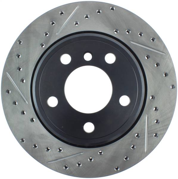 Stoptech - StopTech Sport Drilled/Slotted Brake Rotor; Rear Right
