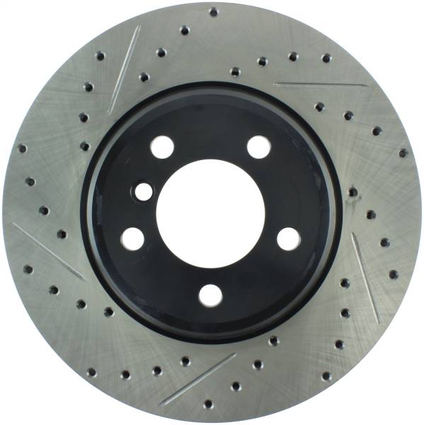 Stoptech - StopTech Sport Drilled/Slotted Brake Rotor; Front Right