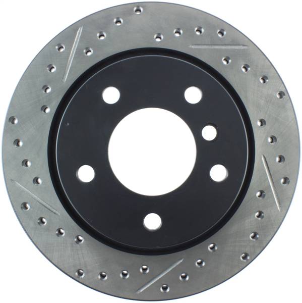 Stoptech - StopTech Sport Drilled/Slotted Brake Rotor; Rear Right