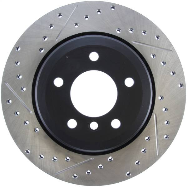 Stoptech - StopTech Sport Drilled/Slotted Brake Rotor; Rear Right