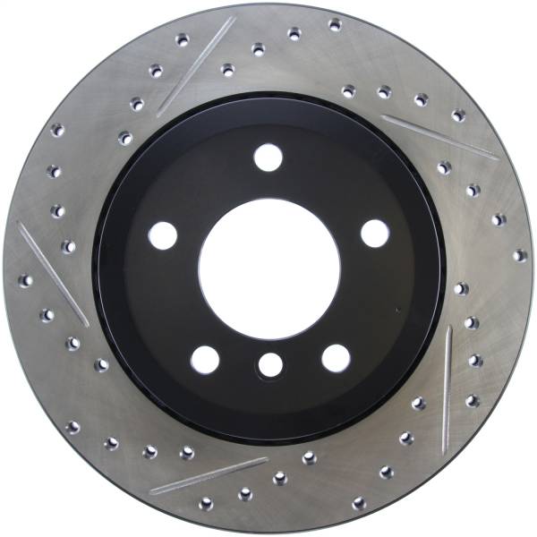 Stoptech - StopTech Sport Drilled/Slotted Brake Rotor; Rear Right
