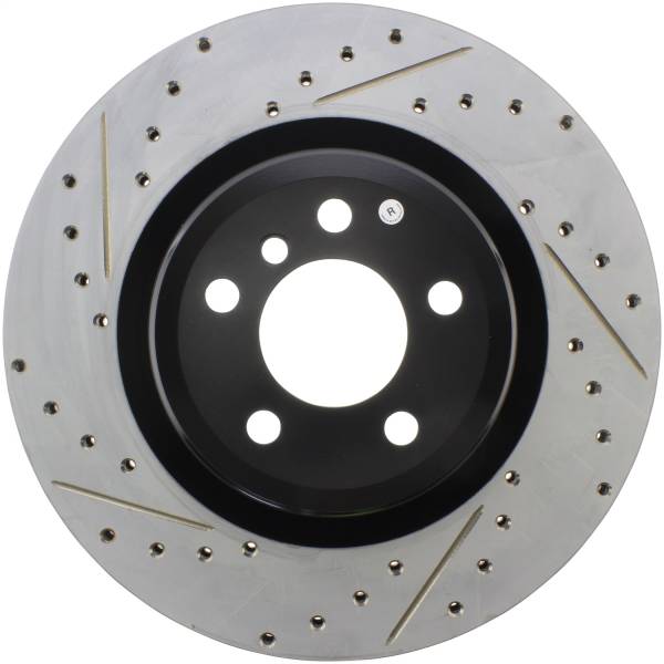 Stoptech - StopTech Sport Drilled/Slotted Brake Rotor; Rear Right
