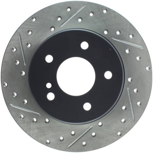 Stoptech - StopTech Sport Drilled/Slotted Brake Rotor; Rear Right