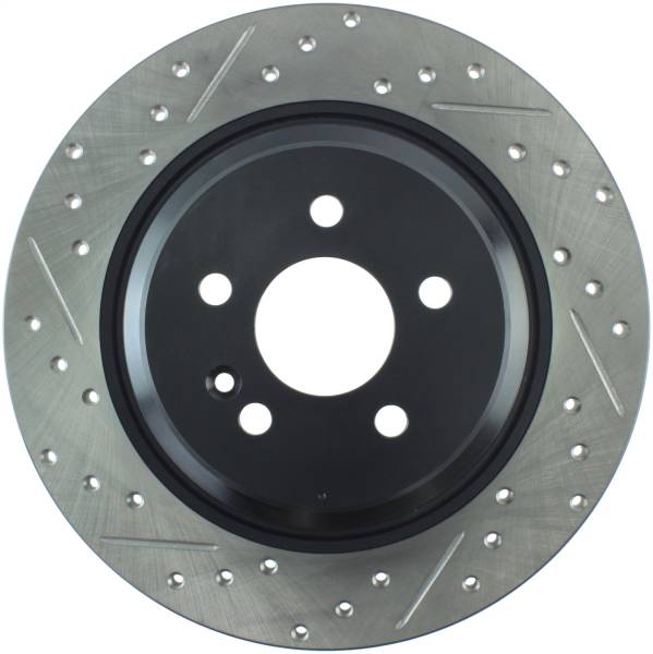 Stoptech - StopTech Sport Drilled/Slotted Brake Rotor; Rear Right