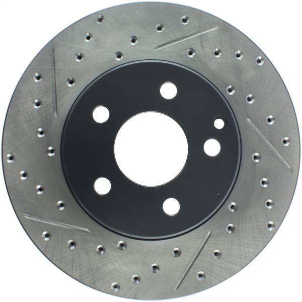 Stoptech - StopTech Sport Drilled/Slotted Brake Rotor; Front Right