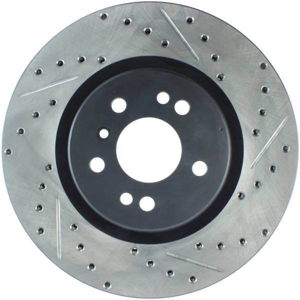 Stoptech - StopTech Sport Drilled/Slotted Brake Rotor; Front Left