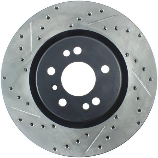 Stoptech - StopTech Sport Drilled/Slotted Brake Rotor; Front Right