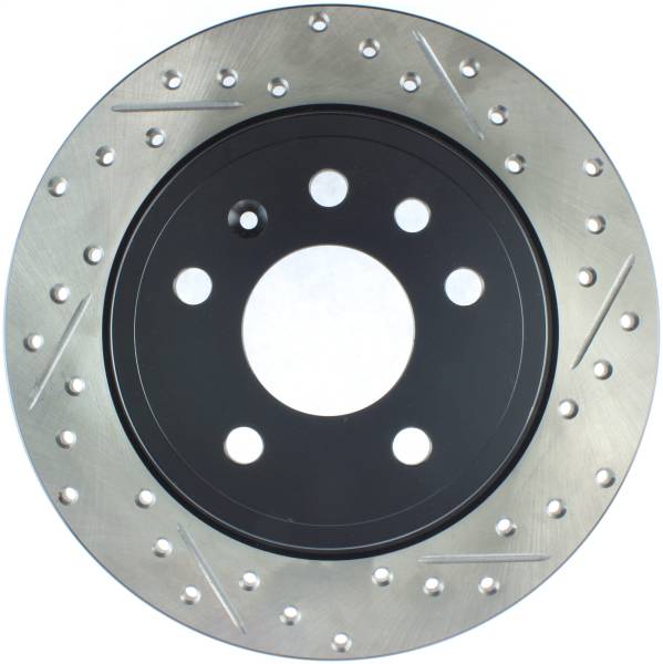 Stoptech - StopTech Sport Drilled/Slotted Brake Rotor Rear Left 127.38013L