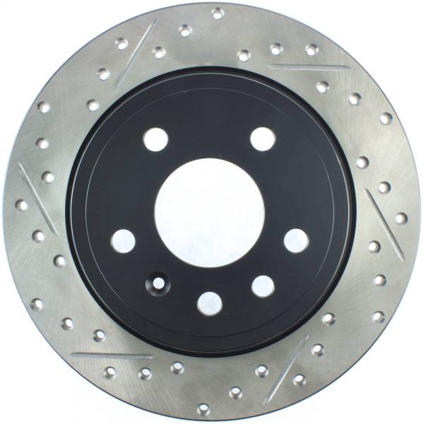 Stoptech - StopTech Sport Drilled/Slotted Brake Rotor Rear Right 127.38013R