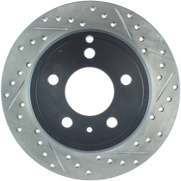 Stoptech - StopTech Sport Drilled/Slotted Brake Rotor Rear Left 127.39020L