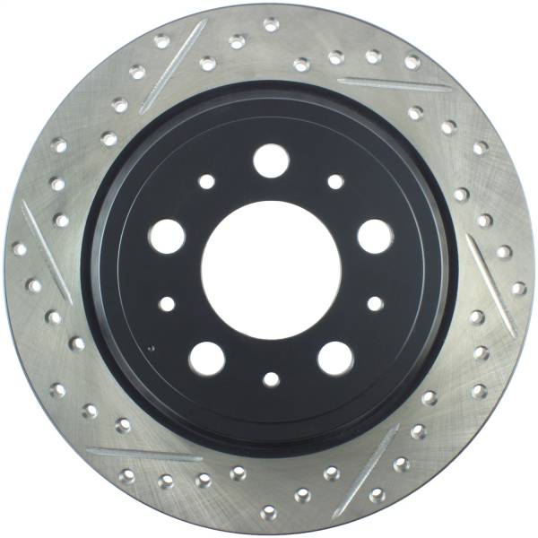 Stoptech - StopTech Sport Drilled/Slotted Brake Rotor Rear Right 127.39025R