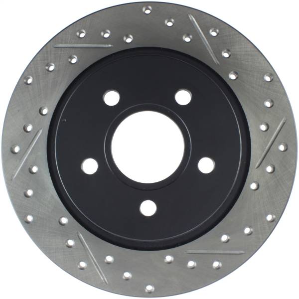 Stoptech - StopTech Sport Drilled/Slotted Brake Rotor Rear Left 127.39039L