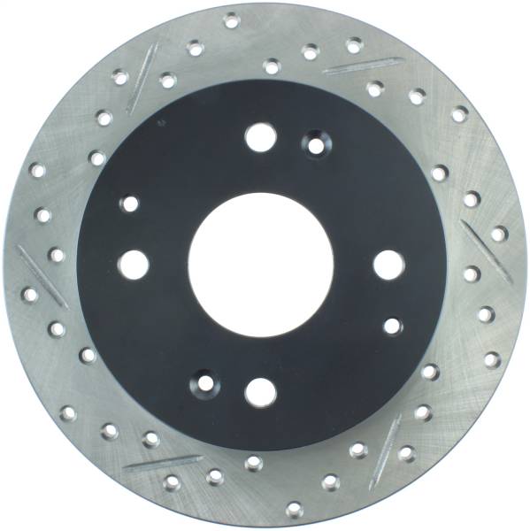 Stoptech - StopTech Sport Drilled/Slotted Brake Rotor Rear Right 127.40024R