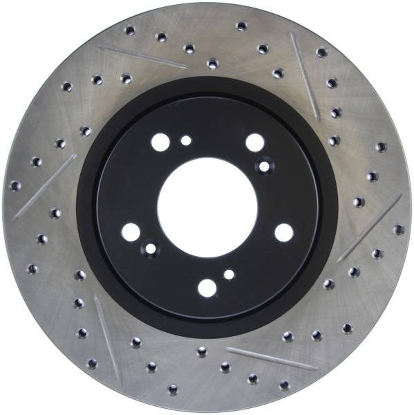 Stoptech - StopTech Sport Drilled/Slotted Brake Rotor Front Left 127.40049L