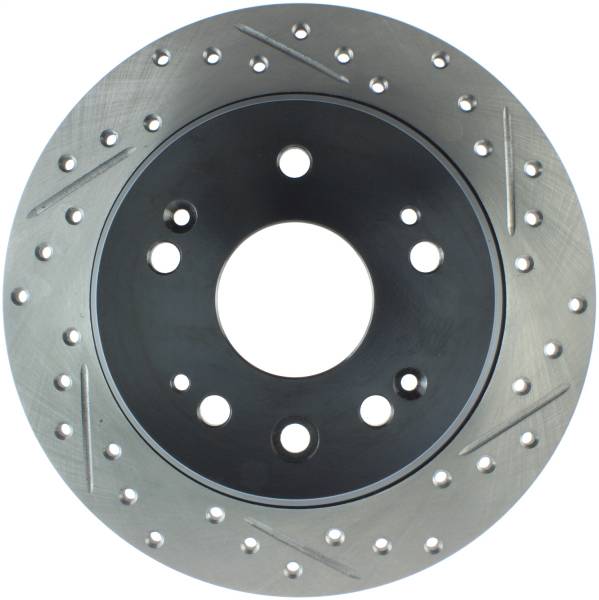 Stoptech - StopTech Sport Drilled/Slotted Brake Rotor Rear Left 127.40058L
