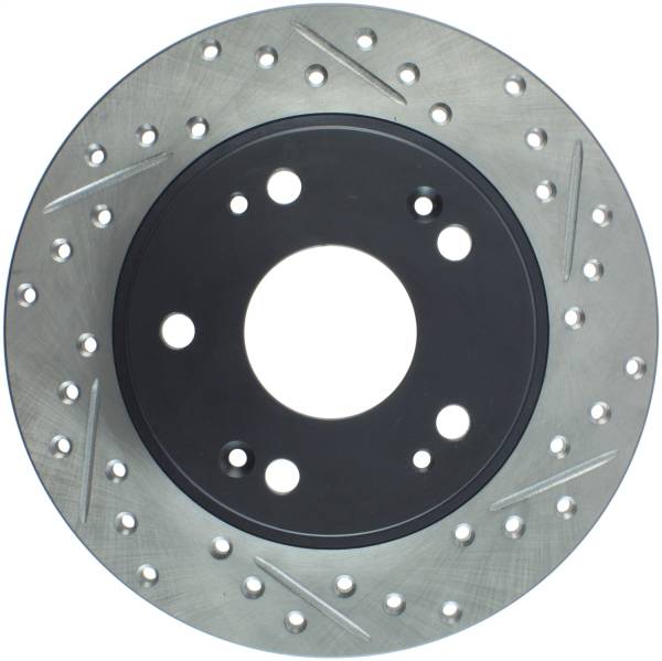 Stoptech - StopTech Sport Drilled/Slotted Brake Rotor Rear Left 127.40079L