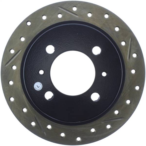 Stoptech - StopTech Sport Drilled/Slotted Brake Rotor Rear Left 127.42054L