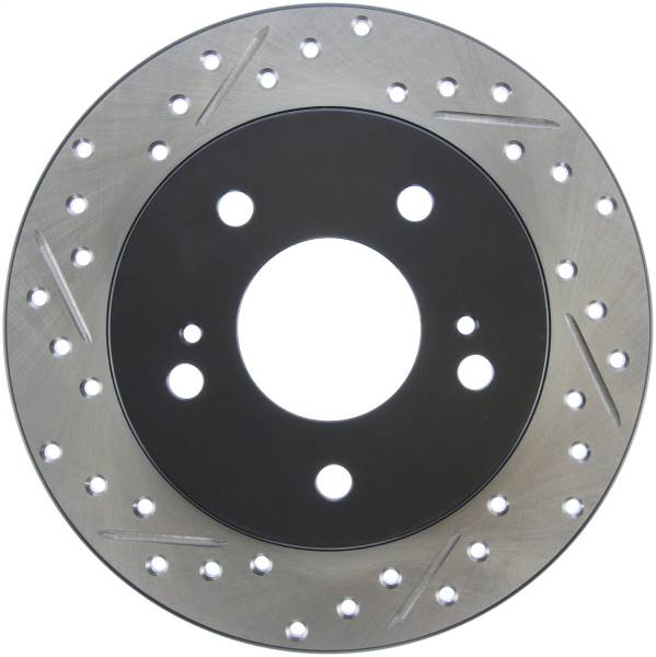 Stoptech - StopTech Sport Drilled/Slotted Brake Rotor Rear Right 127.42062R