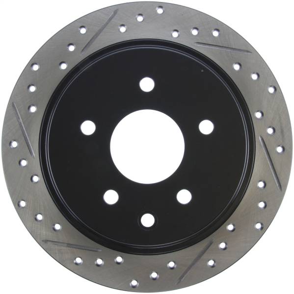 Stoptech - StopTech Sport Drilled/Slotted Brake Rotor Rear Right 127.42073R