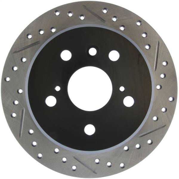 Stoptech - StopTech Sport Drilled/Slotted Brake Rotor Rear Left 127.44085L