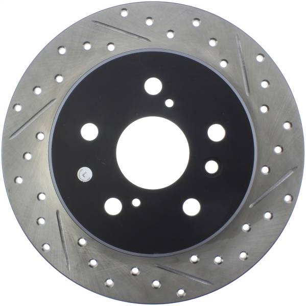 Stoptech - StopTech Sport Drilled/Slotted Brake Rotor Rear Left 127.44089L