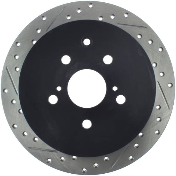 Stoptech - StopTech Sport Drilled & Slotted Rotor - Rear Right - 127.44166R
