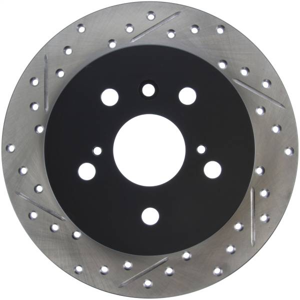 Stoptech - StopTech Sport Drilled & Slotted Rotor - Rear Right - 127.44188R