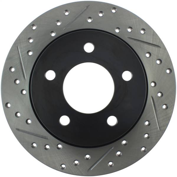 Stoptech - StopTech Sport Drilled/Slotted Brake Rotor Rear Right 127.45066R