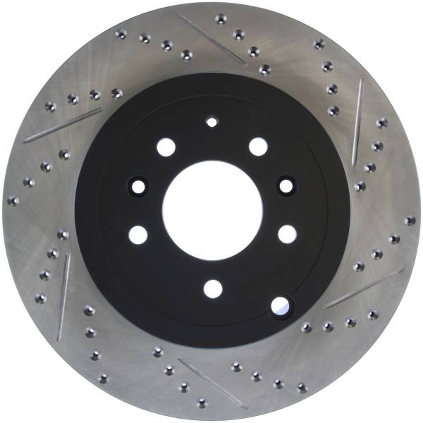 Stoptech - StopTech Sport Drilled/Slotted Brake Rotor Rear Left 127.45079L