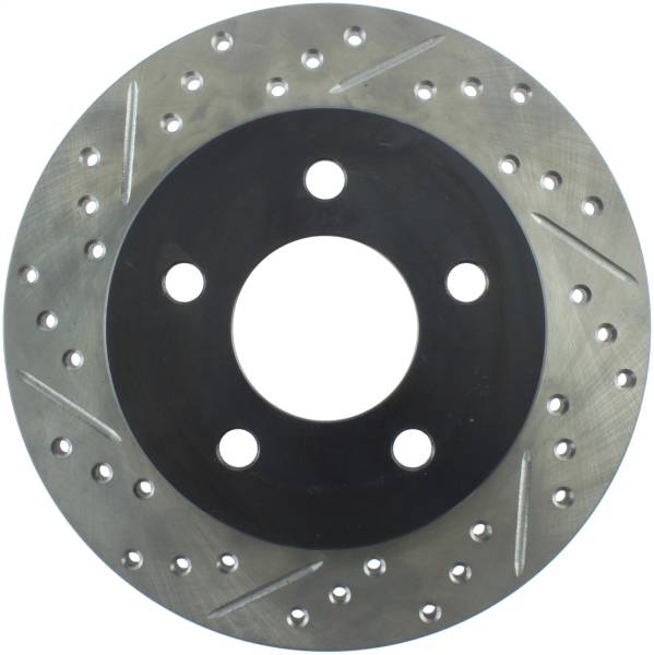 Stoptech - StopTech Sport Drilled/Slotted Brake Rotor Rear Right 127.61042R