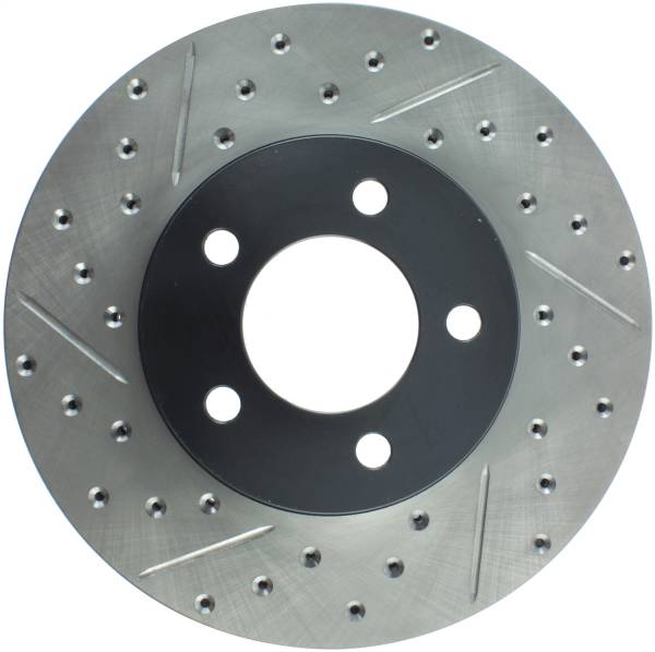 Stoptech - StopTech Sport Drilled/Slotted Brake Rotor Front Right 127.61051R
