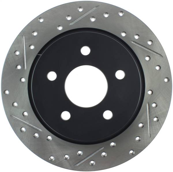 Stoptech - StopTech Sport Drilled/Slotted Brake Rotor Rear Right 127.61101R