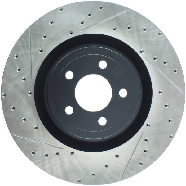 Stoptech - StopTech Slotted & Drilled Sport Brake Rotor - 2015 Ford Mustang GT - Front Right - 127.61116R