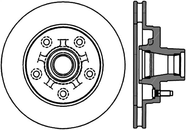 Stoptech - StopTech Sport Cryo Drilled/Slotted Brake Rotor Front Left 127.62013CL