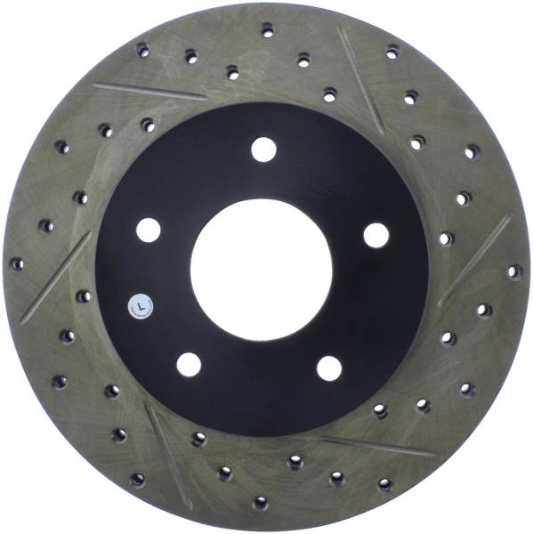 Stoptech - StopTech Sport Drilled/Slotted Brake Rotor Rear Left 127.62025L