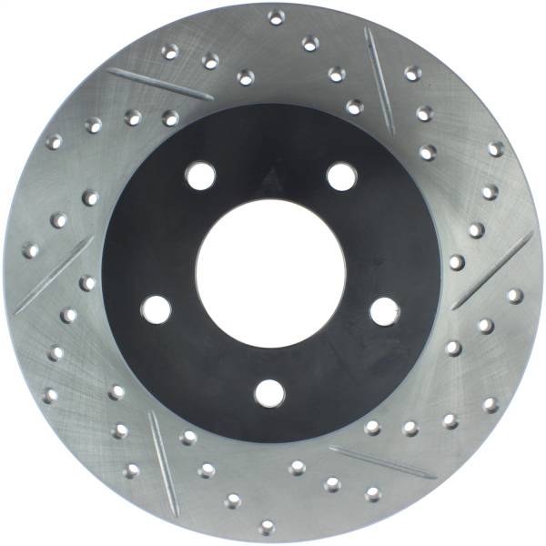 Stoptech - StopTech Sport Drilled/Slotted Brake Rotor Rear Left 127.62045L