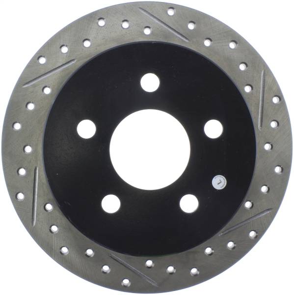 Stoptech - StopTech Sport Drilled/Slotted Brake Rotor Rear Left 127.62058L