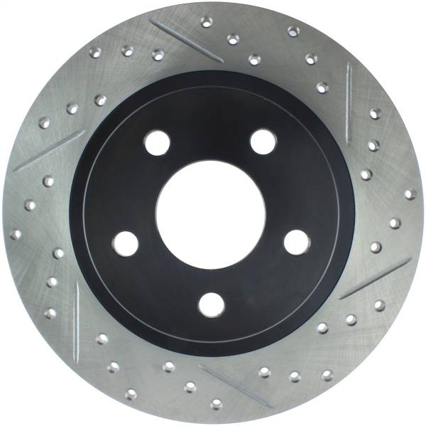 Stoptech - StopTech Sport Drilled/Slotted Brake Rotor Rear Left 127.62064L