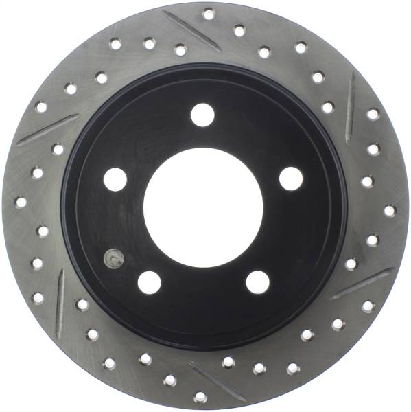 Stoptech - StopTech Sport Drilled/Slotted Brake Rotor Rear Left 127.63035L