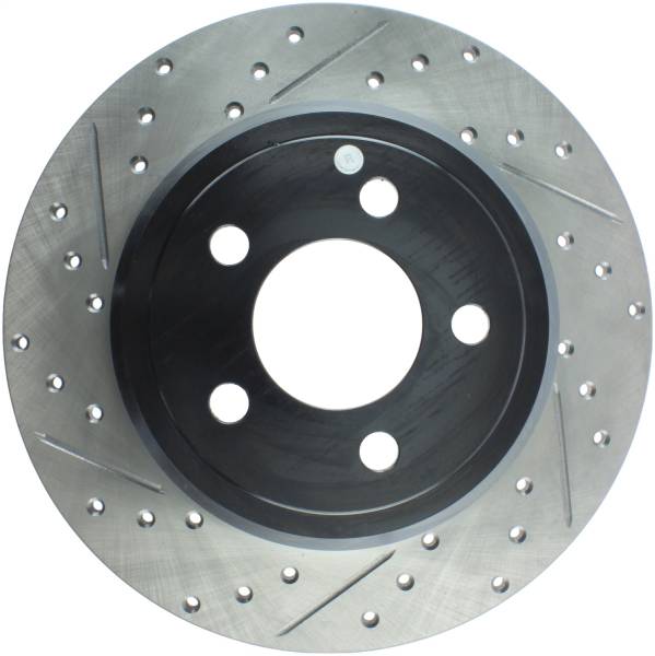 Stoptech - StopTech 05-13 Chrysler300/300C / 09-12 Dodge Challenger Rear Right Drilled & Slotted Rotor - 127.63060R