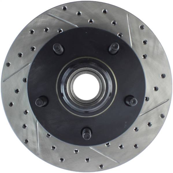 Stoptech - StopTech Sport Drilled/Slotted Brake Rotor Front Left 127.65039L