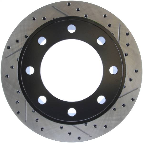 Stoptech - StopTech Sport Drilled/Slotted Brake Rotor Rear Left 127.65113L