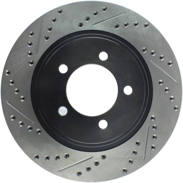 Stoptech - StopTech Sport Drilled/Slotted Brake Rotor Front Right 127.65118R