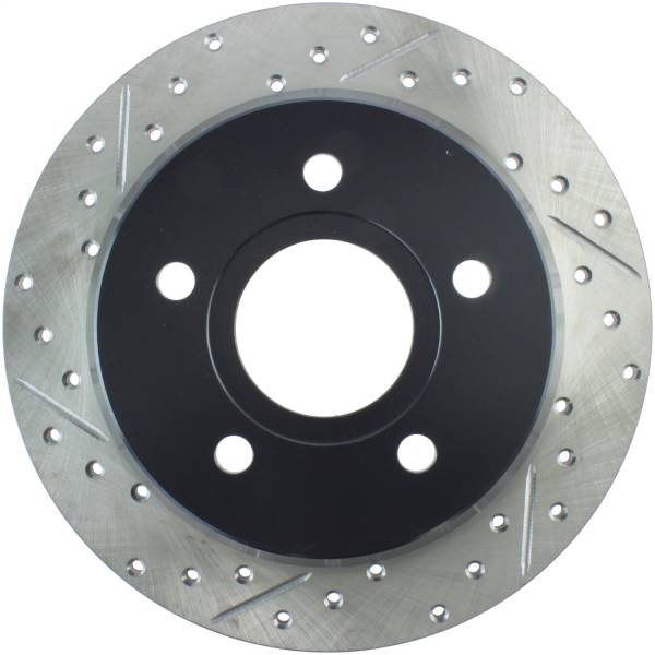 Stoptech - StopTech Sport Drilled/Slotted Brake Rotor Rear Right 127.67043R