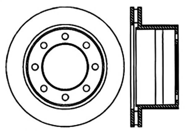 Stoptech - StopTech Sport Cryo Drilled/Slotted Brake Rotor Rear Left 127.67051CL